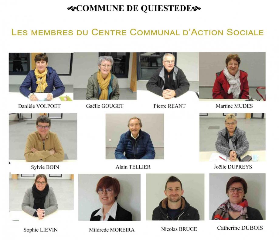 Membres du ccas