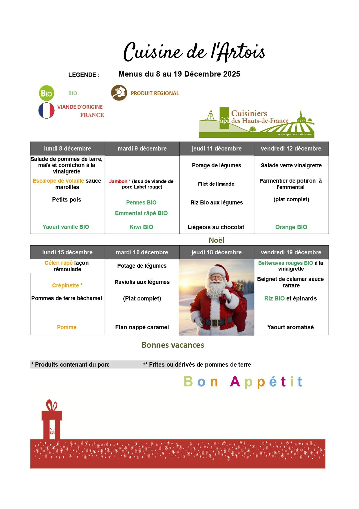 Menus du 8 au 19 decembre 2025 page 0001
